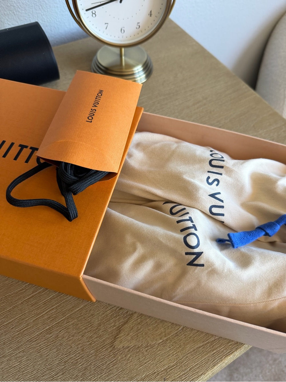 Louis Vuitton Brown Monogram Sneakers with Black Trim - Picture 2 of 12